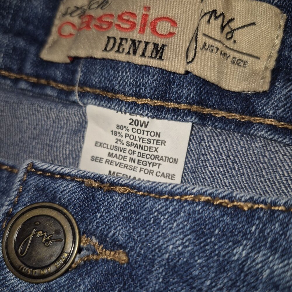 JMS Classic denim stretch Jeans in size 20W - Picture 12 of 12